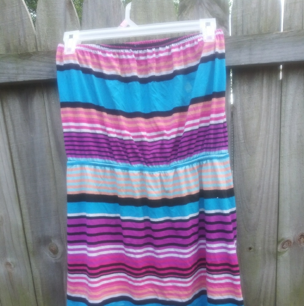 Strapless dress